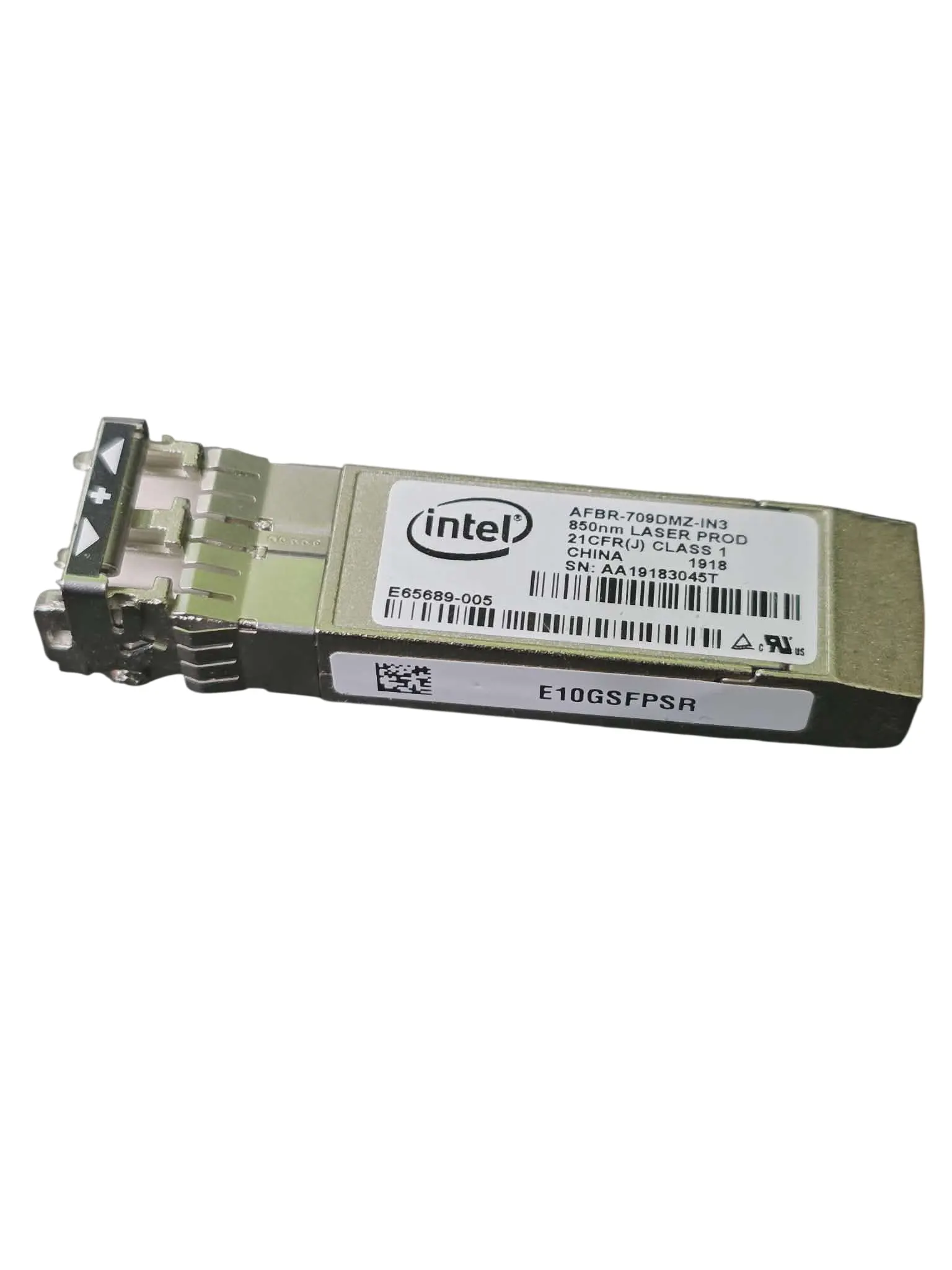 Moduł optyczny: Intel E10GSFPSR (AFBR-709DMZ-IN3)